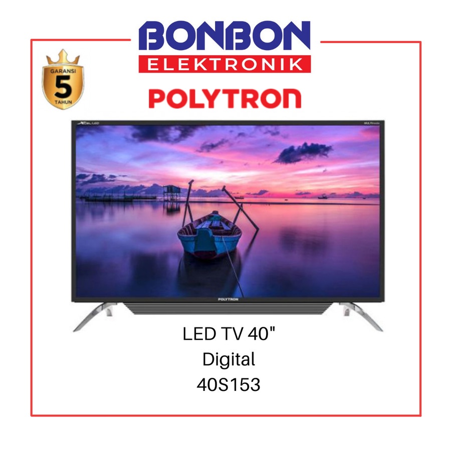Polytron LED Digital TV 40 Inch PLD 40S153