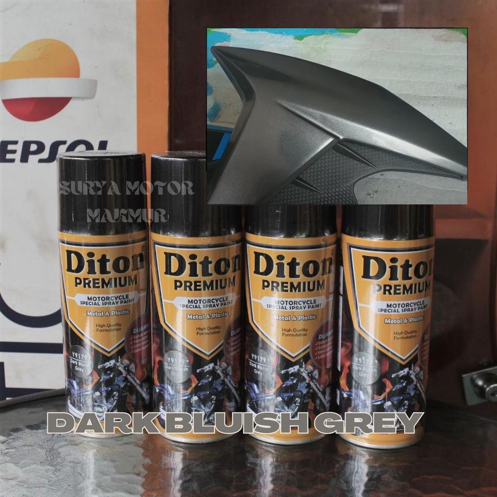 Pilok / Pilox Diton Premium Y9179* : Dark Bluish Grey Warna Abu Abu Cat Semprot