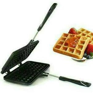 Cetakan Kue Waffel Maker, Bapel, Wafel, Waffle Wafle ( Tanpa Listrik ) Gembalastore