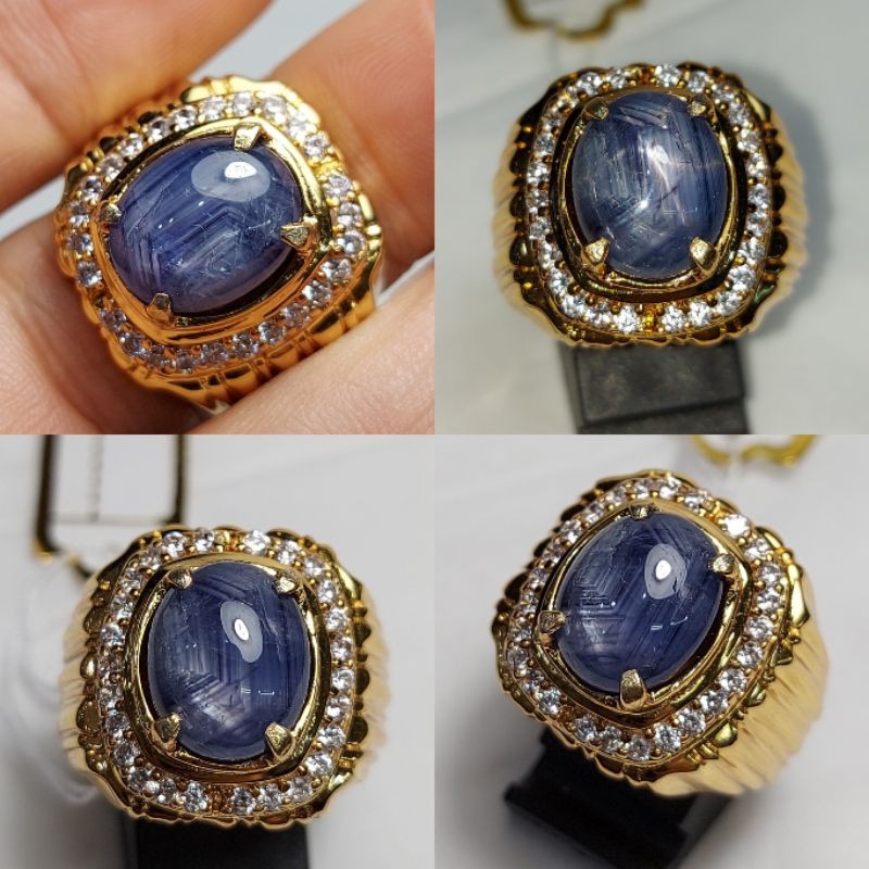 Natural Blue Sapphire Star Birma