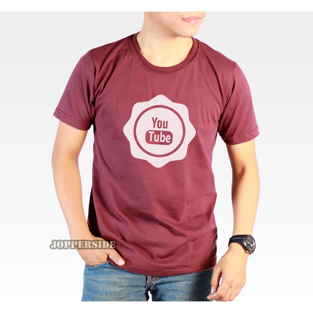 JOPPERSIDE TSHIRT KAOS DISTRO YOUTUBE YOUTUBER PRIA ORIGINAL PREMIUM TS1