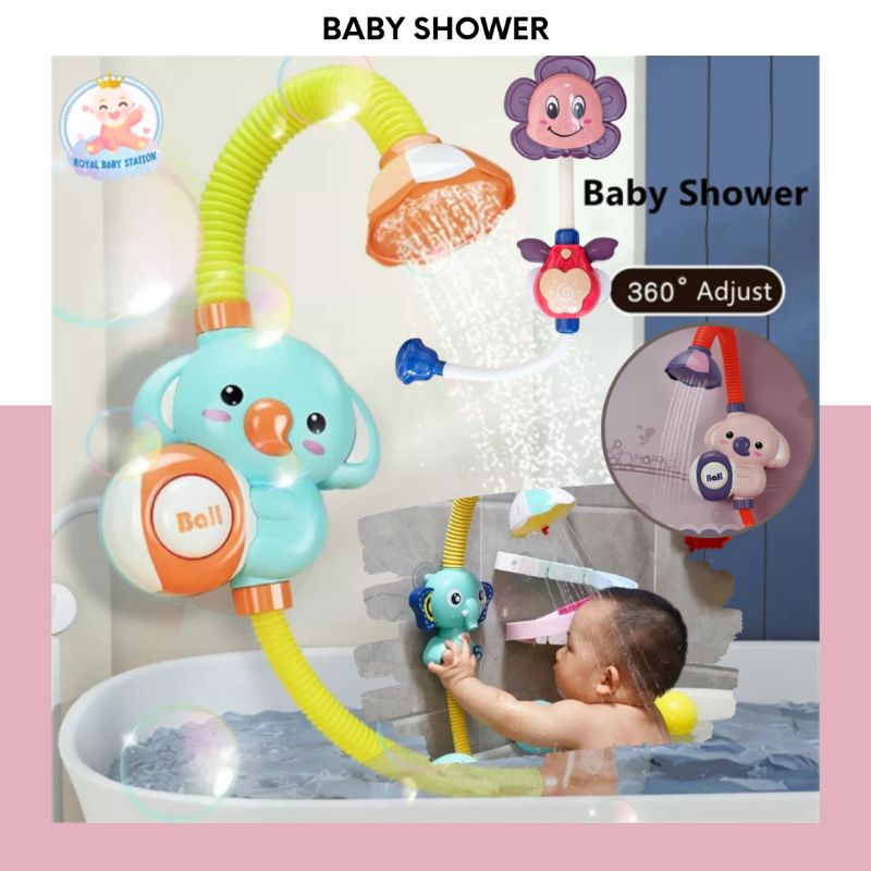 Mainan Mandi Anak Pancuran Baby Shower Anak Karakter Seru