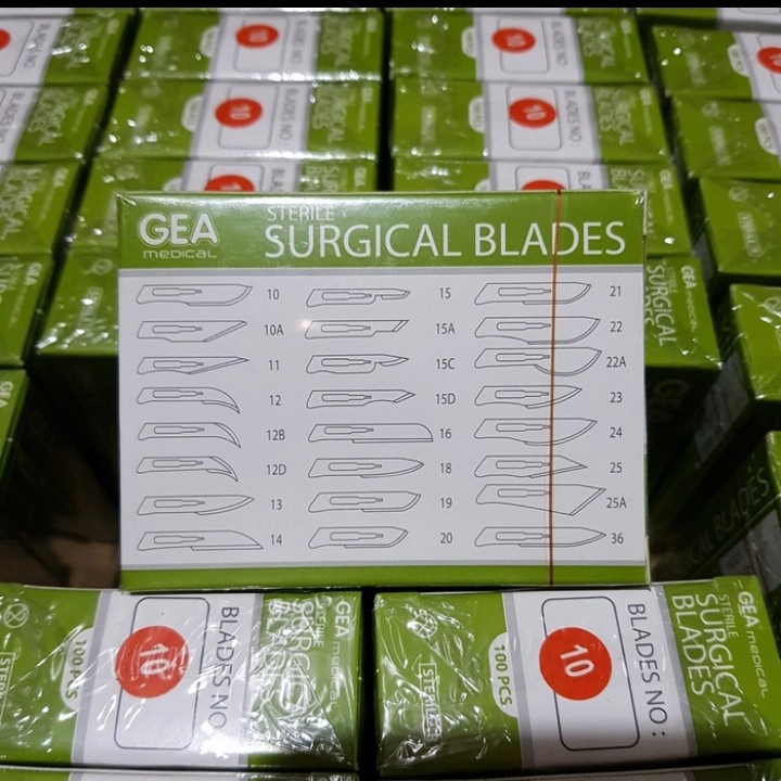 Bisturi GEA / Surgical Blade / Pisau Bedah Operasi / Mata Pisau