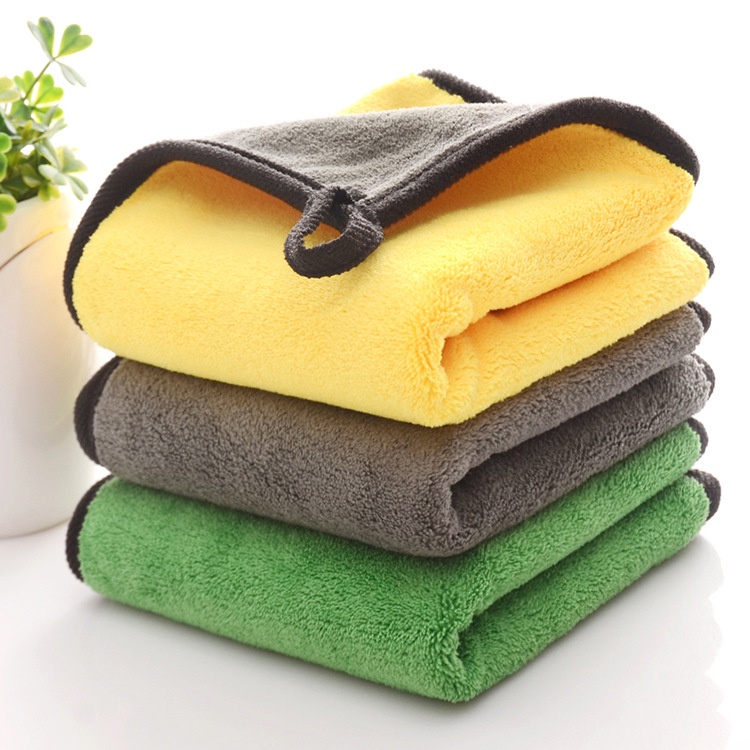 Drying Towel Lap Microfiber Super Besar &amp; Tebal Halus Jumbo 170x60 Twisted Loop