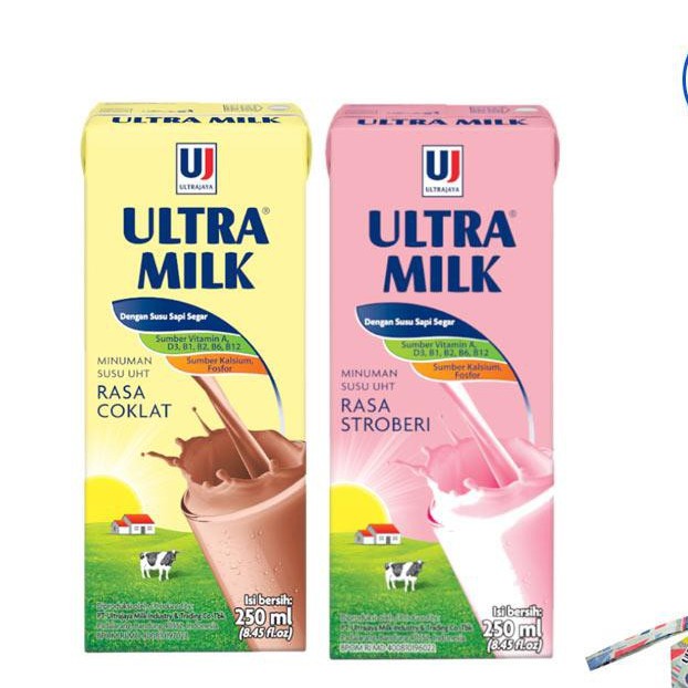 

Susu Ultra Milk Varian 250 Ml Isi 24 Pcs