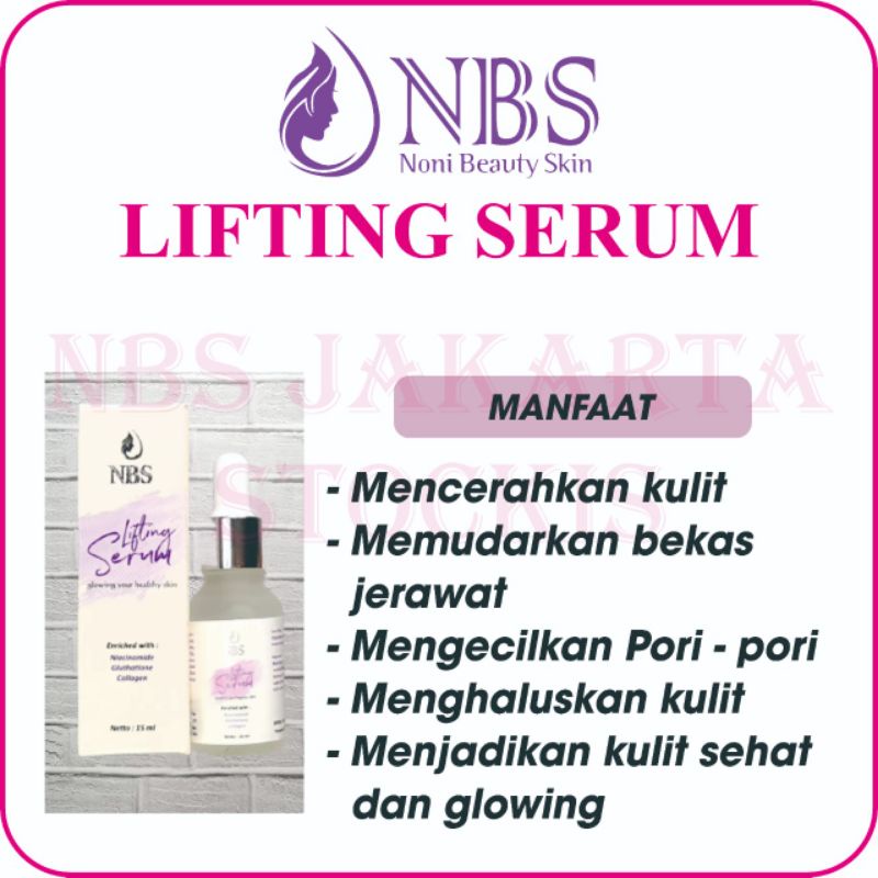 lifting serum Nbs skincare ori