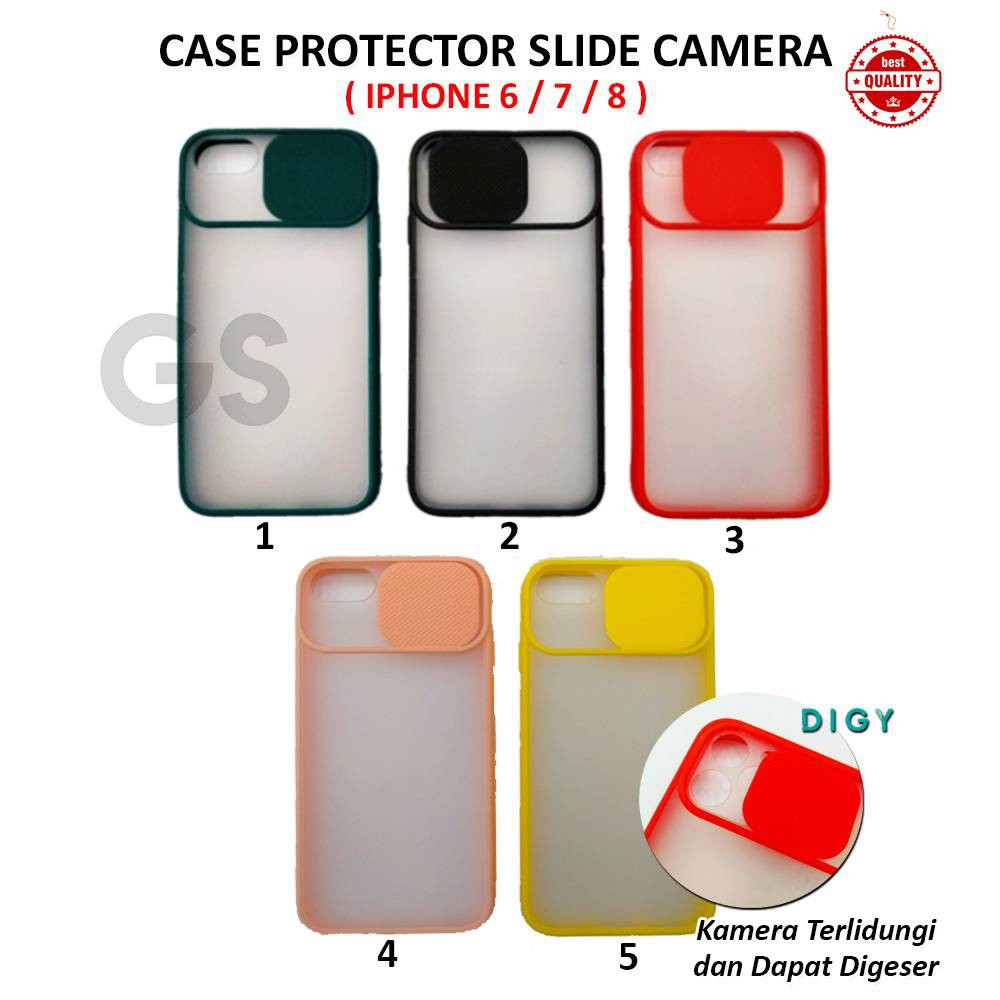 Terbaru Murah iPhone 6 7 8  XS Max  XR XS X CASING SLIDE CAMERA PROTECTION LENS COVER