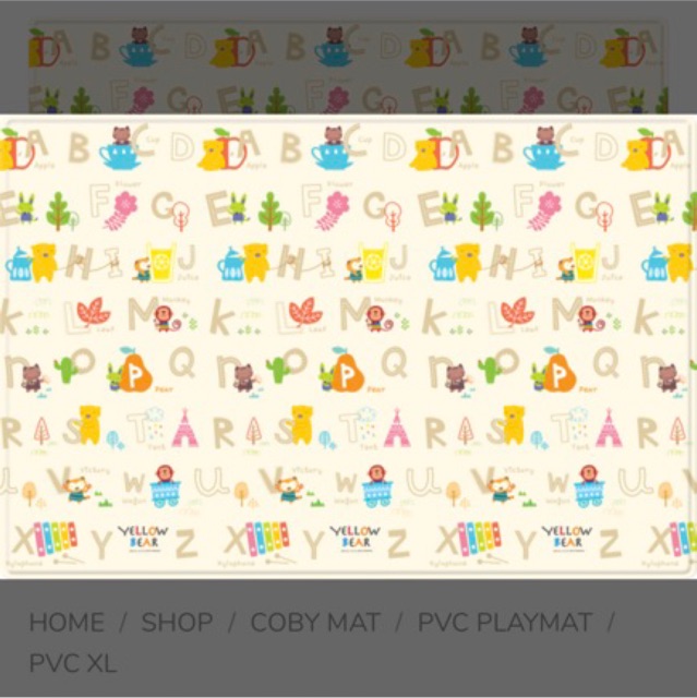 Cobyhaus PVC playmat size XL - JNE ONLY