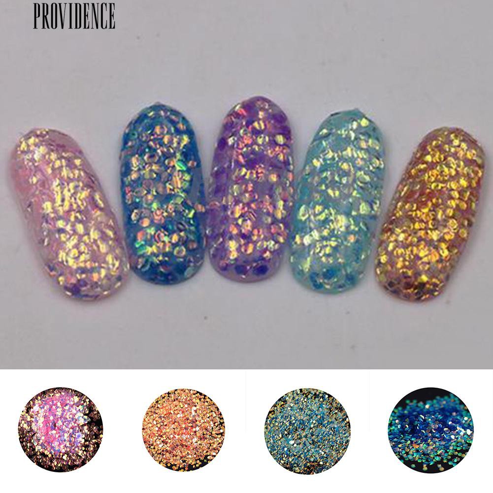 [Bayar Di Tempat] UV Gel Acrylic Nail Art Glitter Skala Tips Sequin Manicure DIY Dekorasi Alat