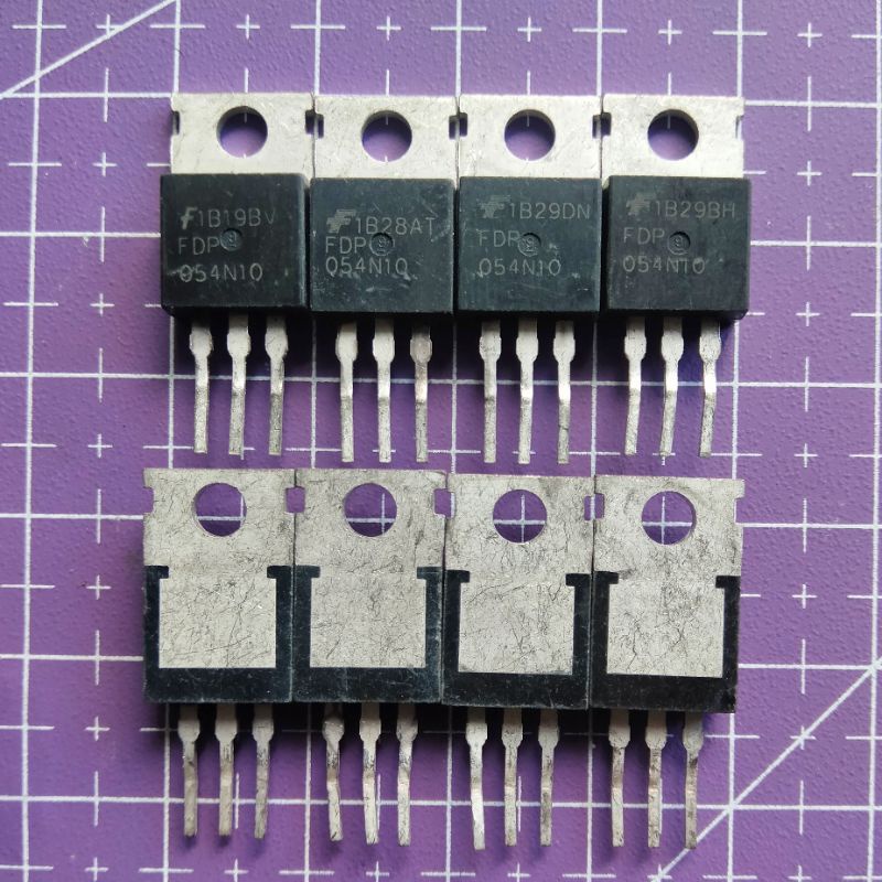 MOSFET Cabutan FDP054N10 144A 100V fet inverter FDP 054N10