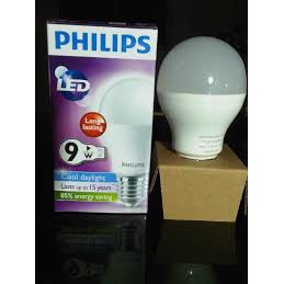 Lampu LED Philips 8 watt Bohlam 8w / Philip Putih 8 w Bulb LED 8watt