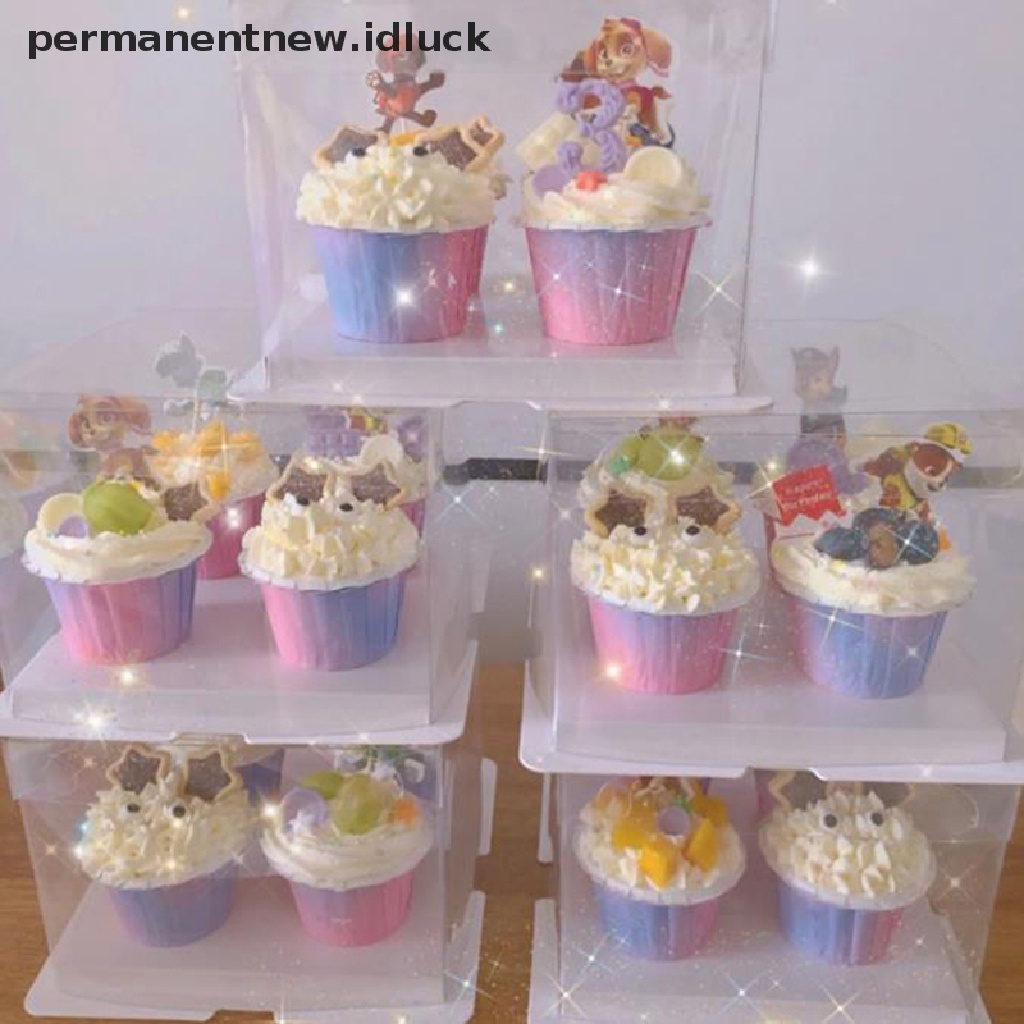 50 Pcs Kertas Cetakan Cupcake Muffin DIY