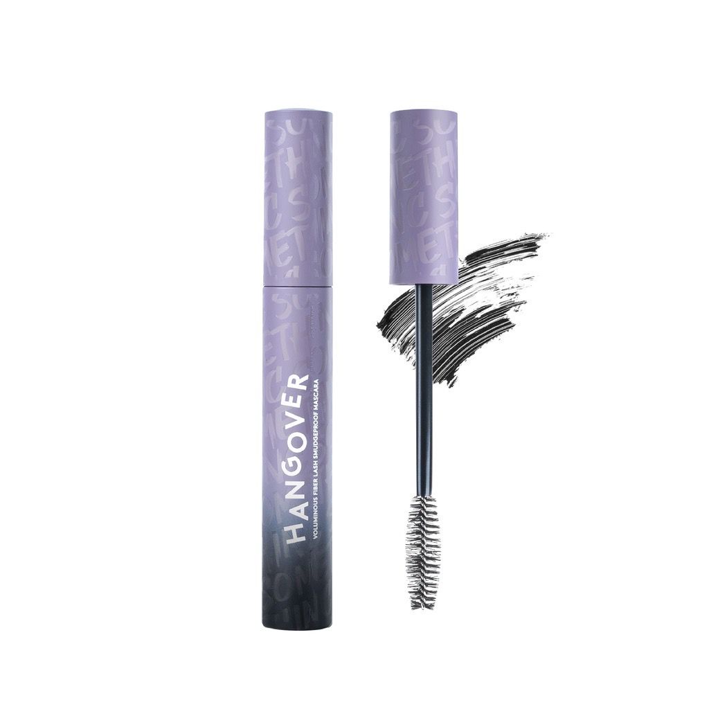 BPOM Somethinc Hangover Voluminous Fiber Lash Smudgeproof Mascara Waterproof Mascara Tahan Lama Maskara Waterproof