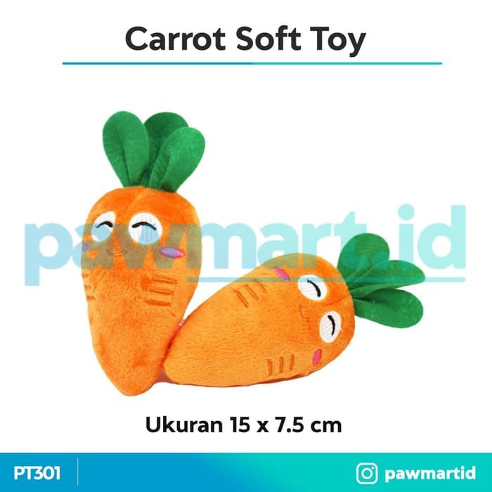 carrot soft toy