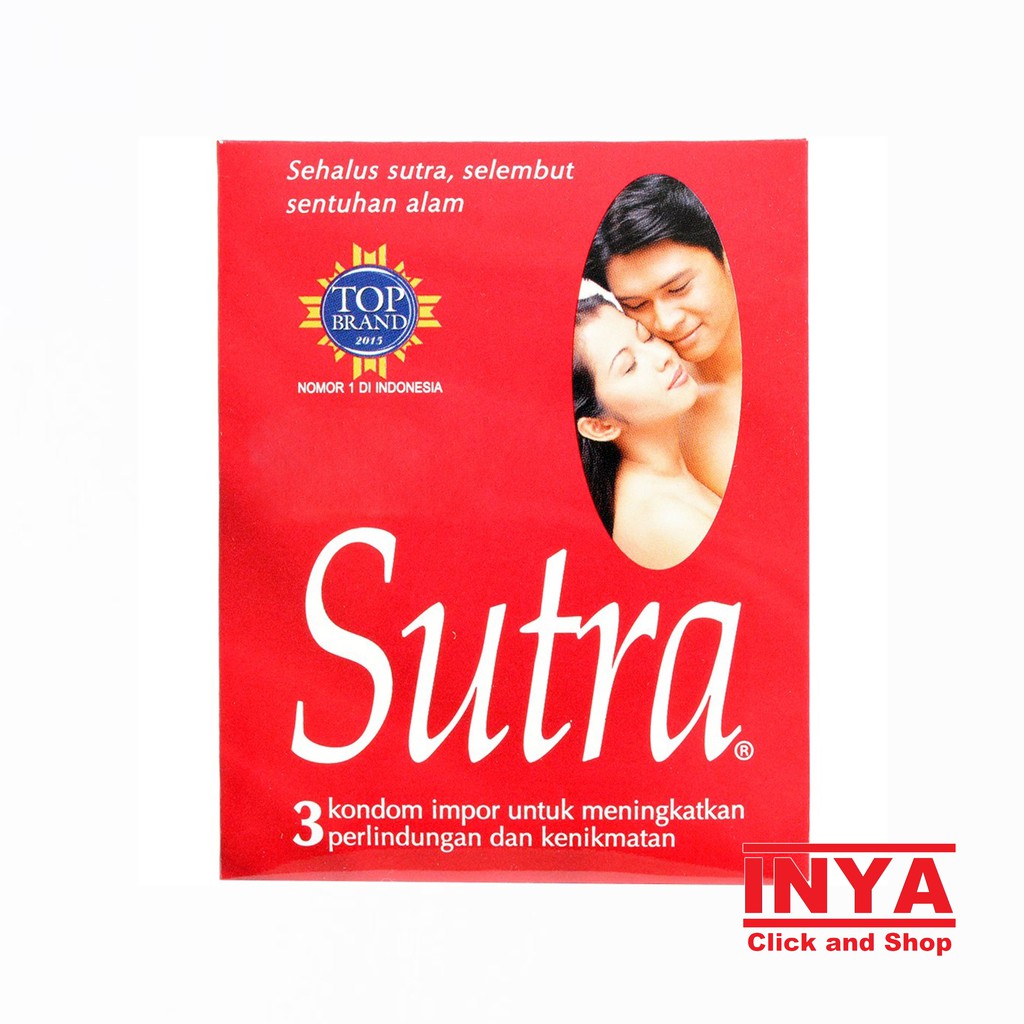 Kondom SUTRA ORIGINAL MERAH IMPORTED CONDOM 3pcs