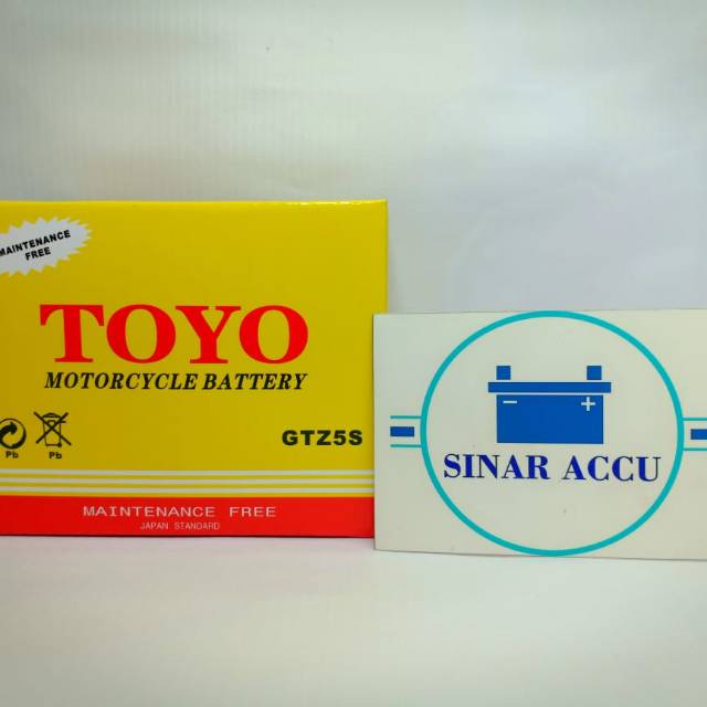 AKI MOTOR GTZ5S TOYO AKI KERING