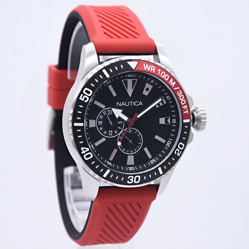 NAUTICA NAPFRB923 - Jam Tangan Pria Analog ORIGINAL - Rubber
