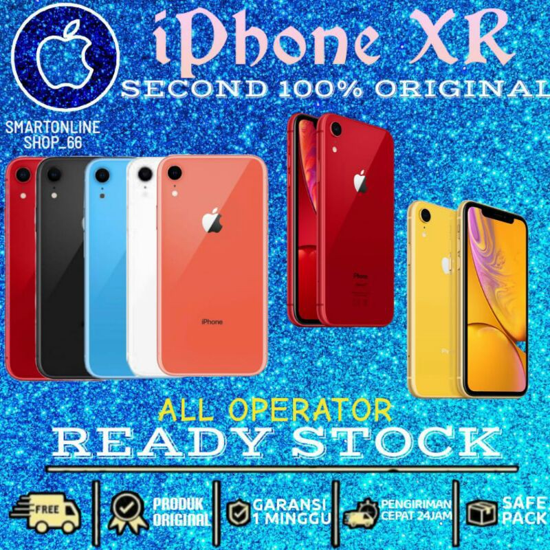 Iphone Xr Gb Gb Gb Seken Original Mulus Likenew Shopee