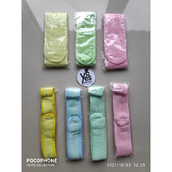 COD Bandana Kupu Besar Kecil Asessoris Rambut Acecoris asesoris Warna Warni Bando Mandi Kecil Creambath headband Facial