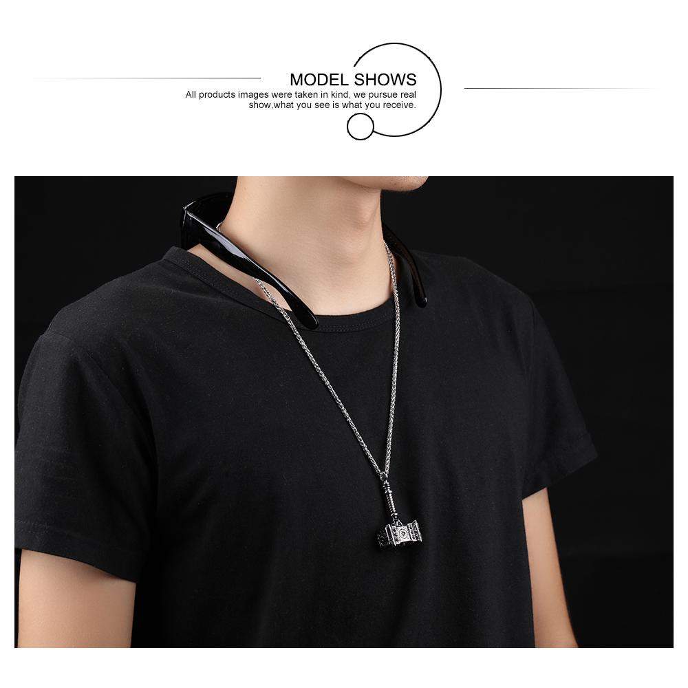 OLEVS Kalung Rantai doomhammer Titanium Warna Gold OLEVS Kalung Rantai doomhammer Titanium Warna Gold