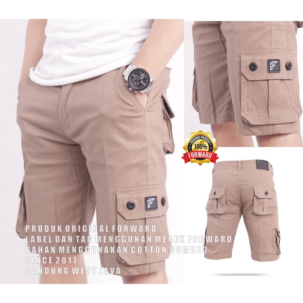 Celana Cargo Pendek PdL Pria Forward System