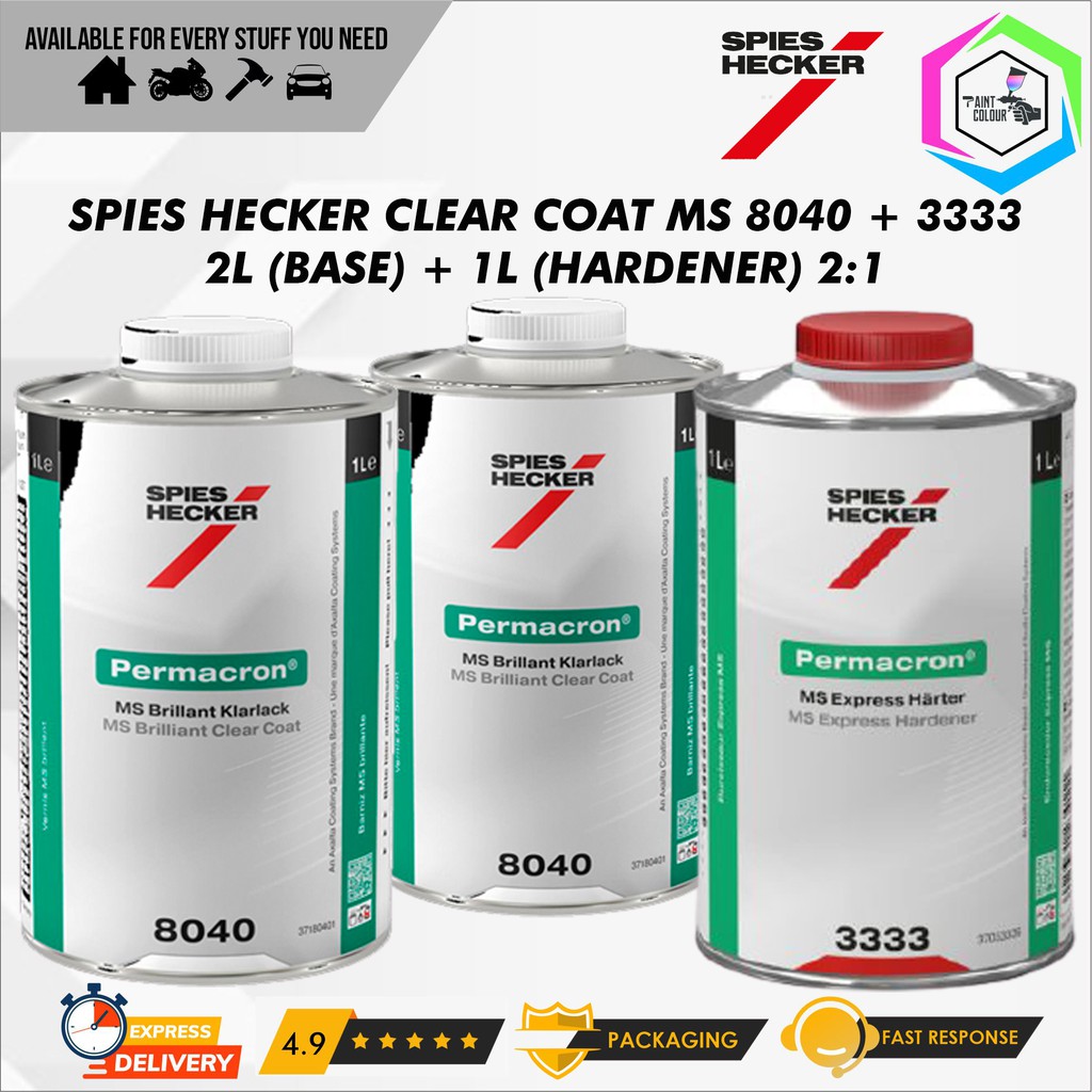 Clear Coat Spies Hecker 8040 + 3333 2:1