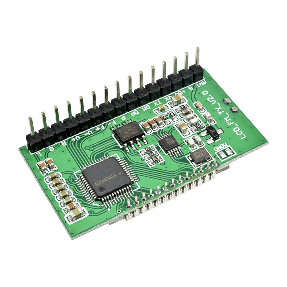 Modul Transmitter Fm Wireless Dengan Mikrofon Untuk Kapal/Cod