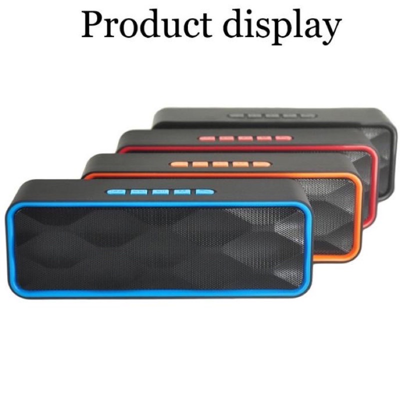 Speaker Bluetooth Unitech Portable Support FM Radio S211