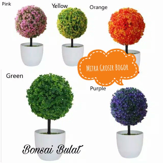 [ONGKIR HANYA 9rb] Tanaman Bonsai Plastik untuk Pajangan atau Dekorasi Meja Rumah/ Kantor Palsu Pot