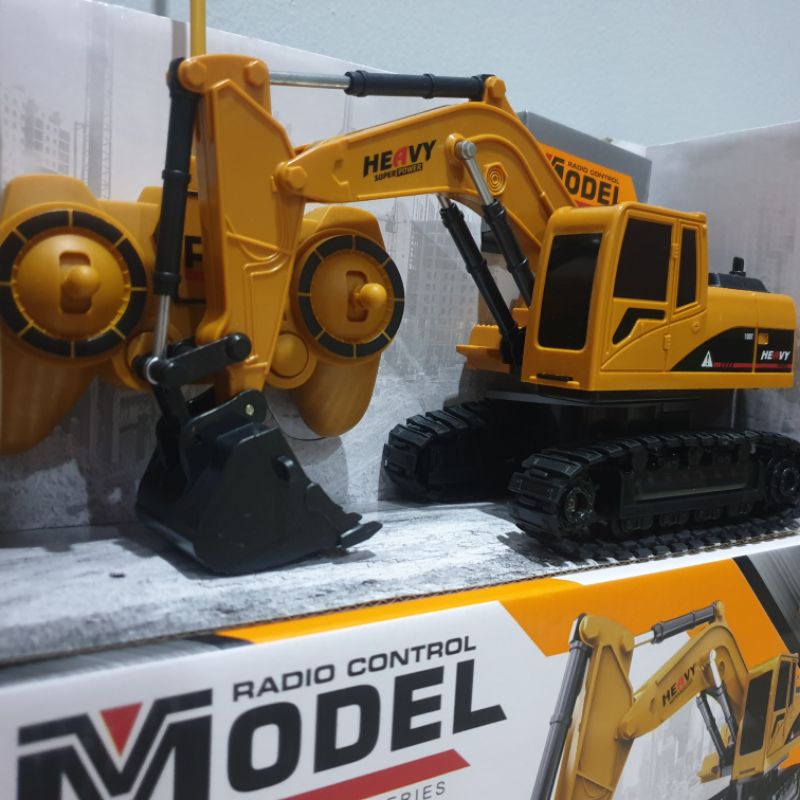 Remote Control Excavator Digger Rc Beko Digger & Diecast Excavator Remote Truk Keruk