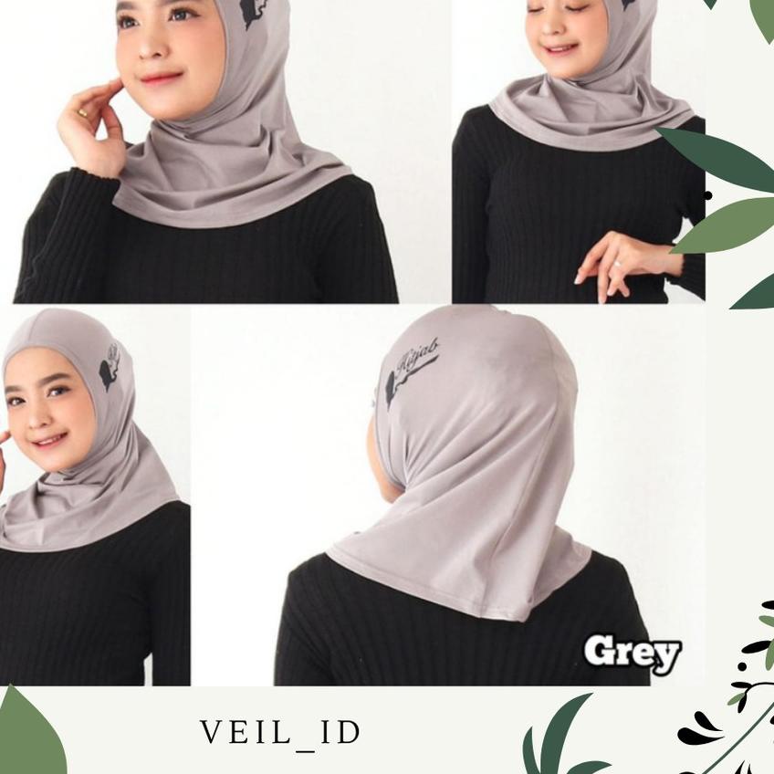 ♀ Hijab Sport Jilbab Kerudung Instan Sporty Olahraga Jogging Zumba Senam Gym Lari Renang Sepeda Dewa