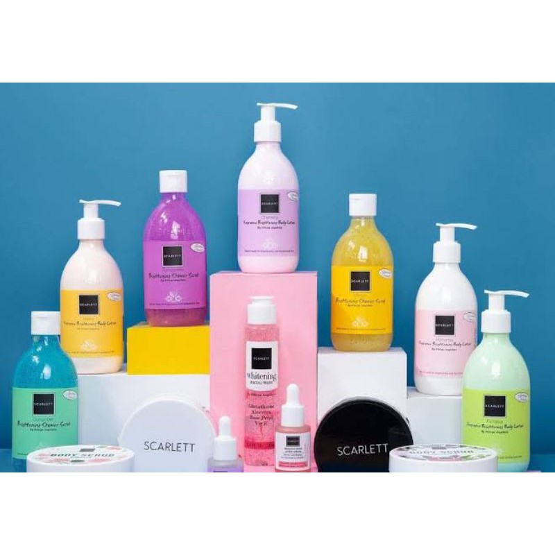 lotion scarlett, handbody scarlett