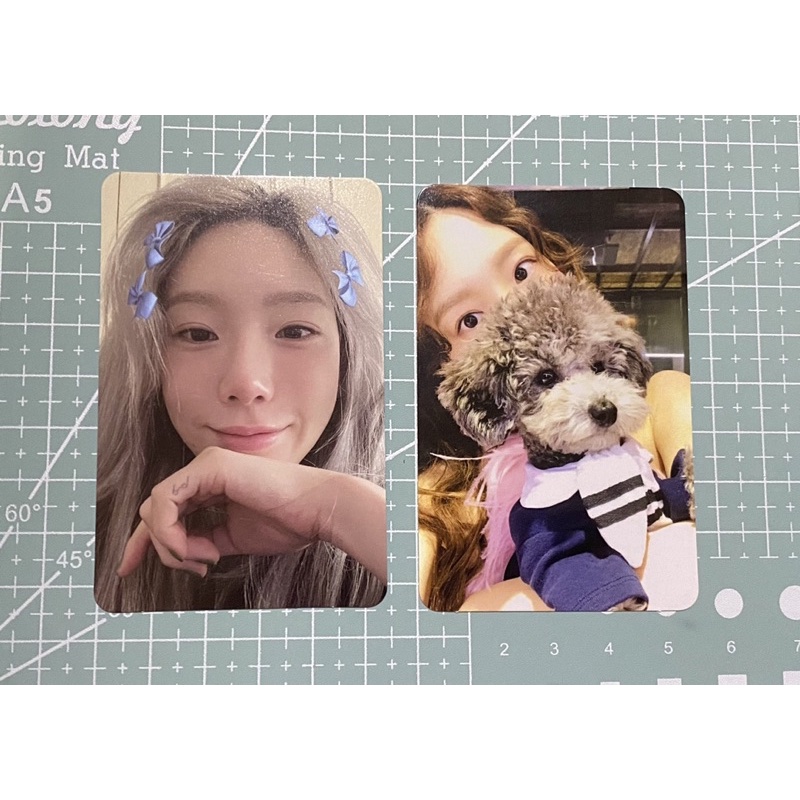 Taeyeon photocard invu envy ver something new zero pc snsd ohgg