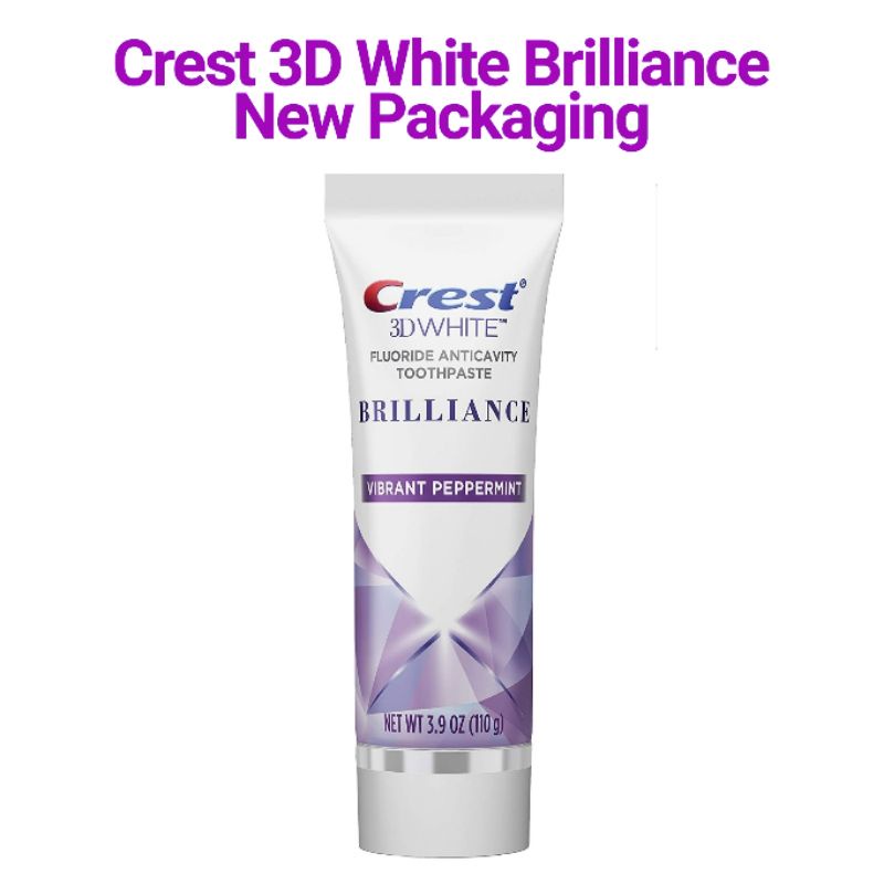 Crest 3D White Brilliance Toothpaste 110 gr/99 Gr