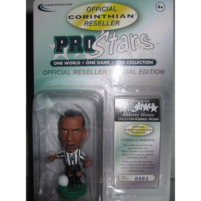 Thierry Henry Juventus Corinthian Prostars barang ready