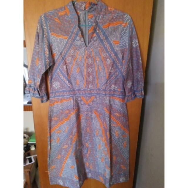 Dress batik tulis madura preloved