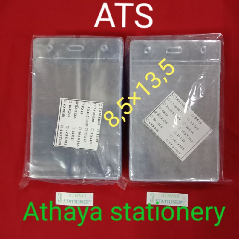 

Plastik panitia 8,5×13,5 cm