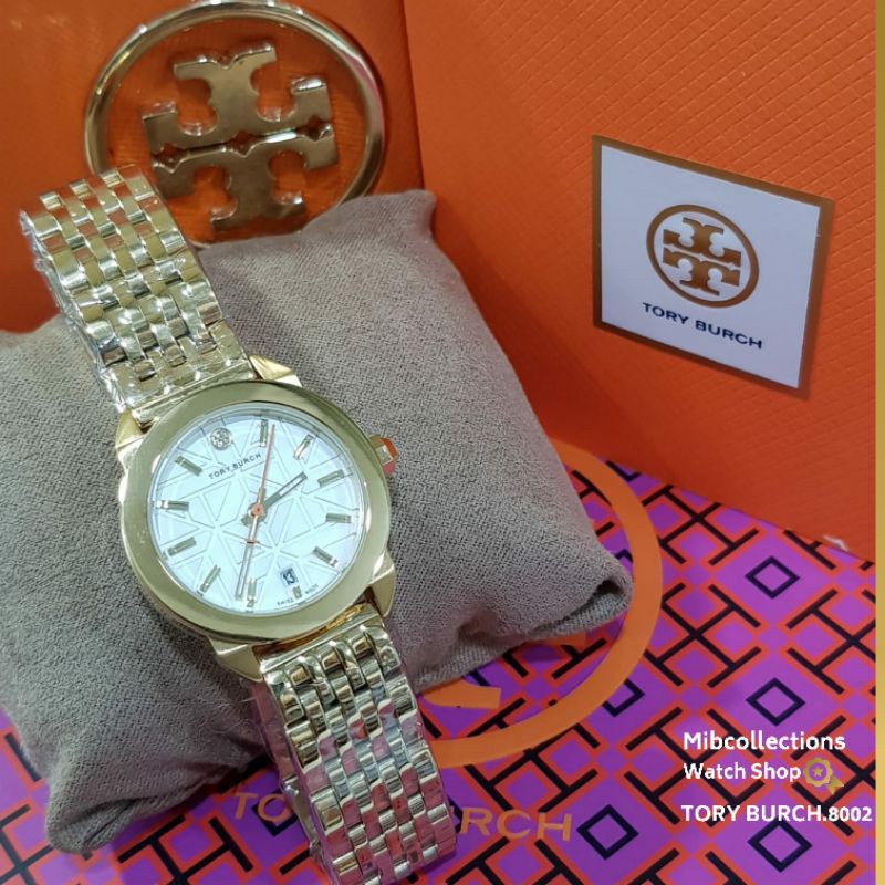 Original JamTangan Wanita TORY BURCH TB 8002 Include Box Original