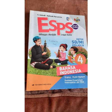 

ESPS Bahasa Indonesia Kelas 4 SD/MI Bekas