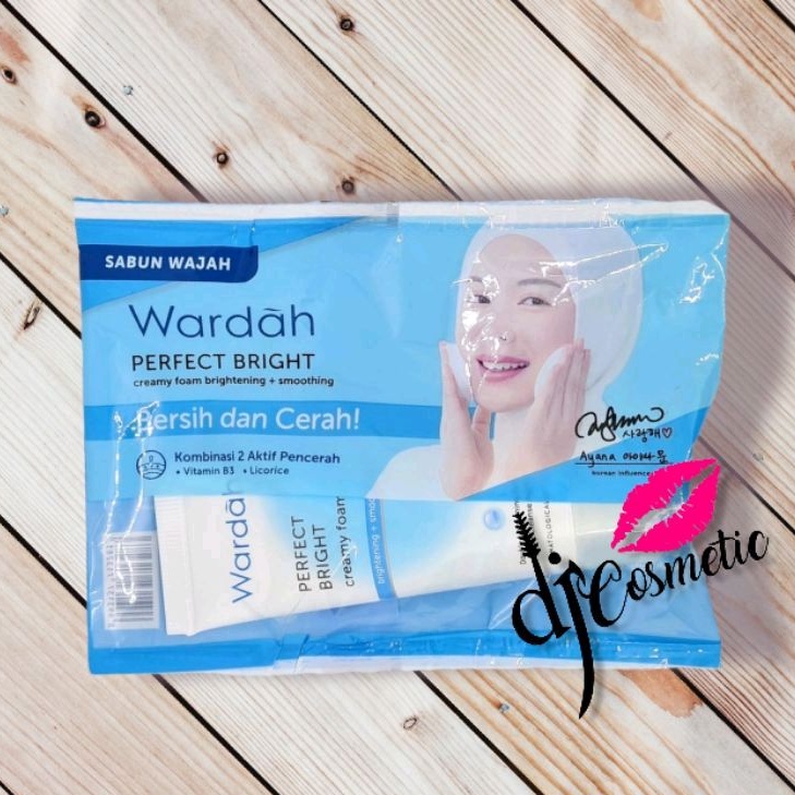 [20ml] Wardah Perfect Bright Creamy Foam Brightening Smoothing