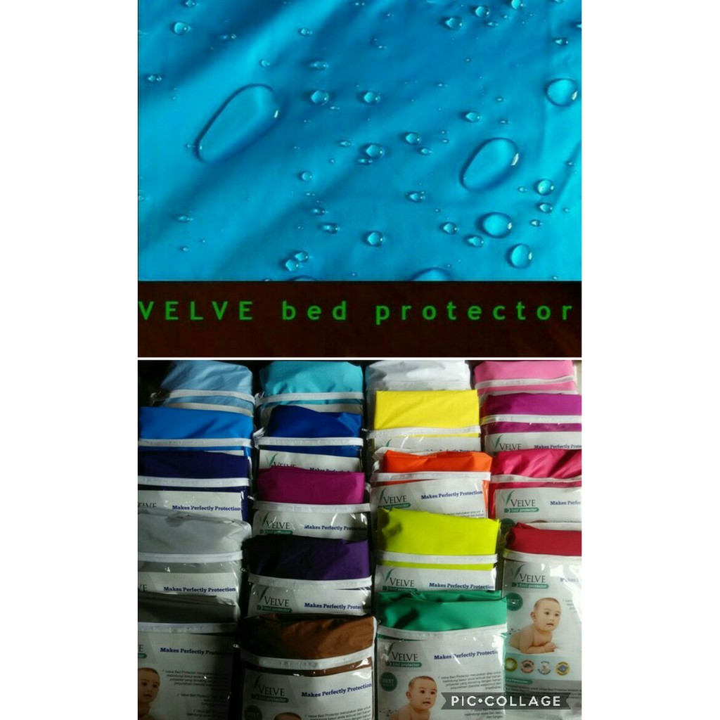Sprei Waterproof Velve Full Body   Resleting uk 120x200x30cm