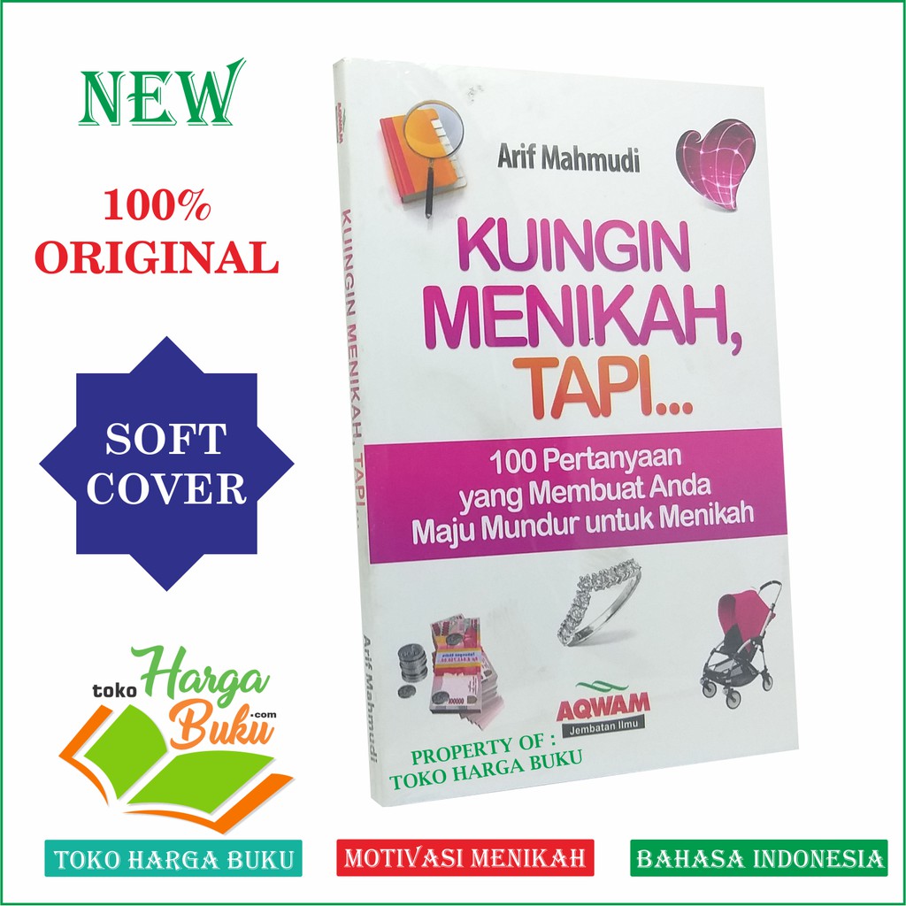 Foto Kuingin Menikah Tapi ... Penerbit Aqwam