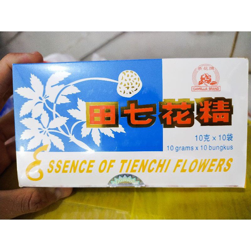 

ESSENCE OF TIENCHI FLOWERS 10GR X 10 BUNGKUS TIAN QI HUA JING TIANQI HUAJING TIENCI TIENQI BUNGA TIE