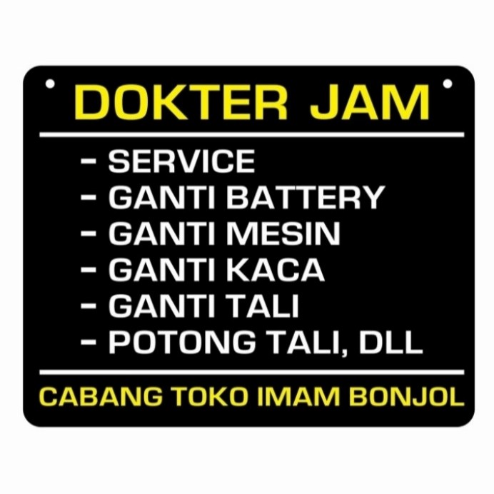 

Sign Board Papan Nama Acrylic full Timbul laser cuting 50x40 cm Keren