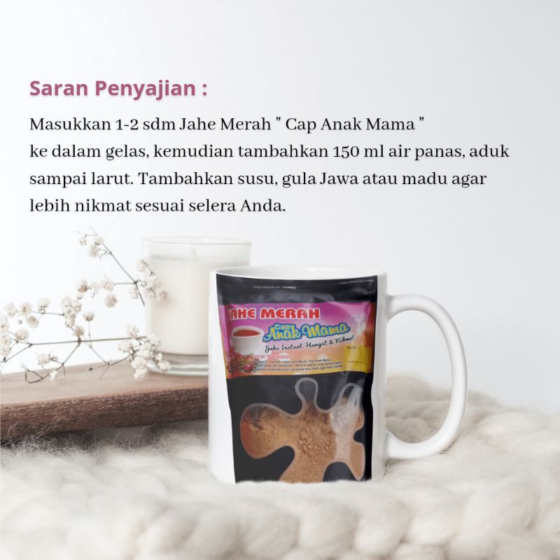 Jahe Merah Instant Cap Anak Mama Plus Rempah-rempah Anti Virus