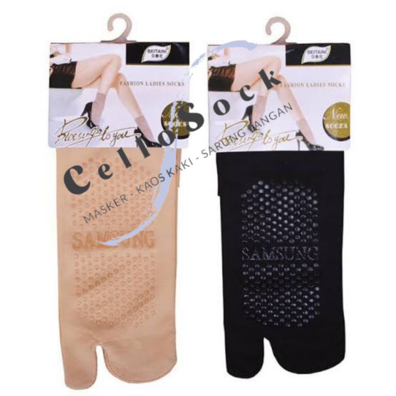 Kaos Kaki Jempol Antislip / Kaos Kaki Jempol / Kaos Kaki Muslimah / Kaos Kaki Wanita-1