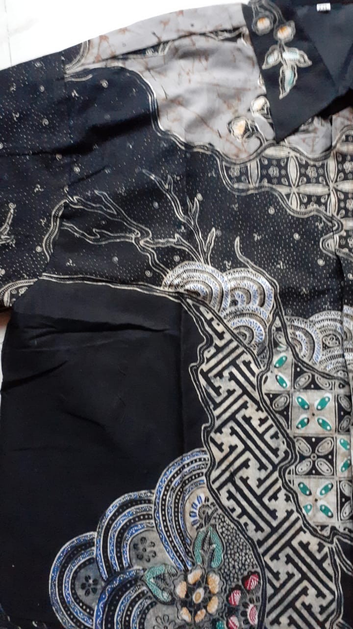 Kemeja Batik Tulis Lengan Pendek Size M L Xl Xxl Jumbo Fashion Batik Pria Tulis Kombinasi Pekalongan