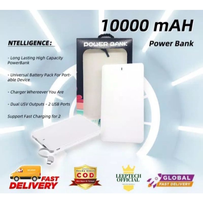 Semarang City Universal Power Bank INTELLIGENCE 10000mAH