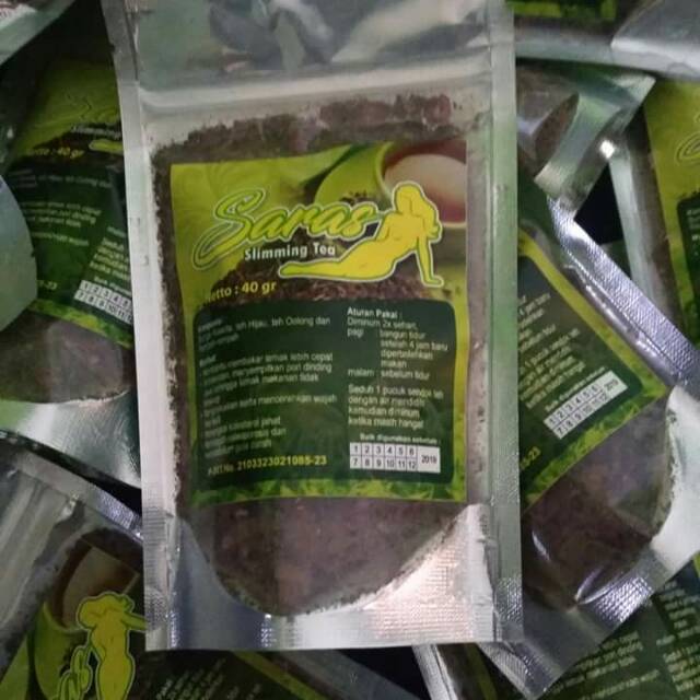 

Teh saras pelangsing