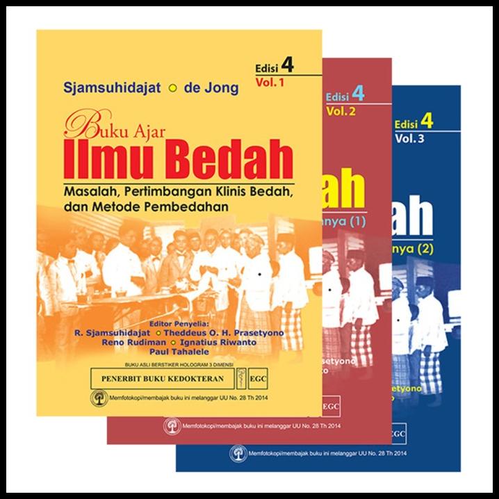 Storewijaya | Egc Buku Ajar Ilmu Bedah Edisi 4 (Set)